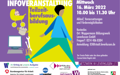 Infoveranstaltung zur Teilzeitberufsausbildung 2022