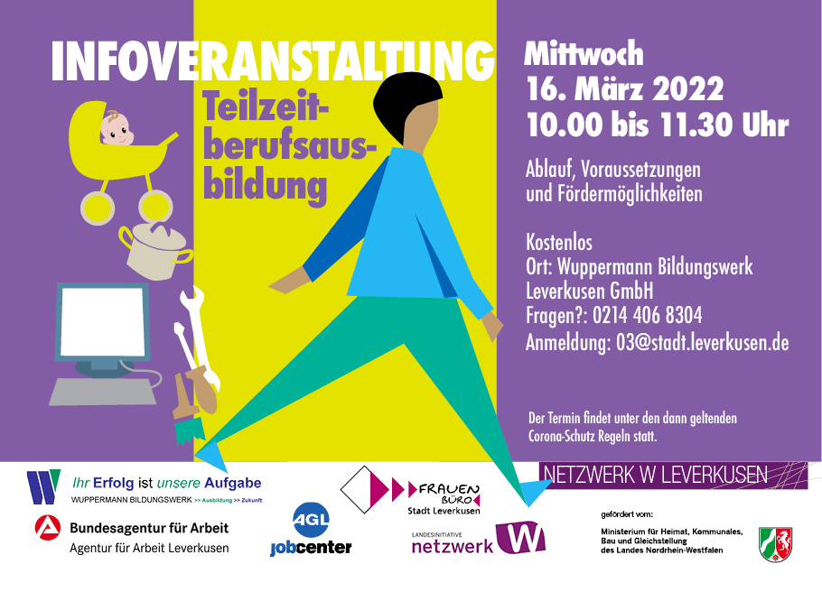 nfoveranstaltung Teilzeitberufsausbildung