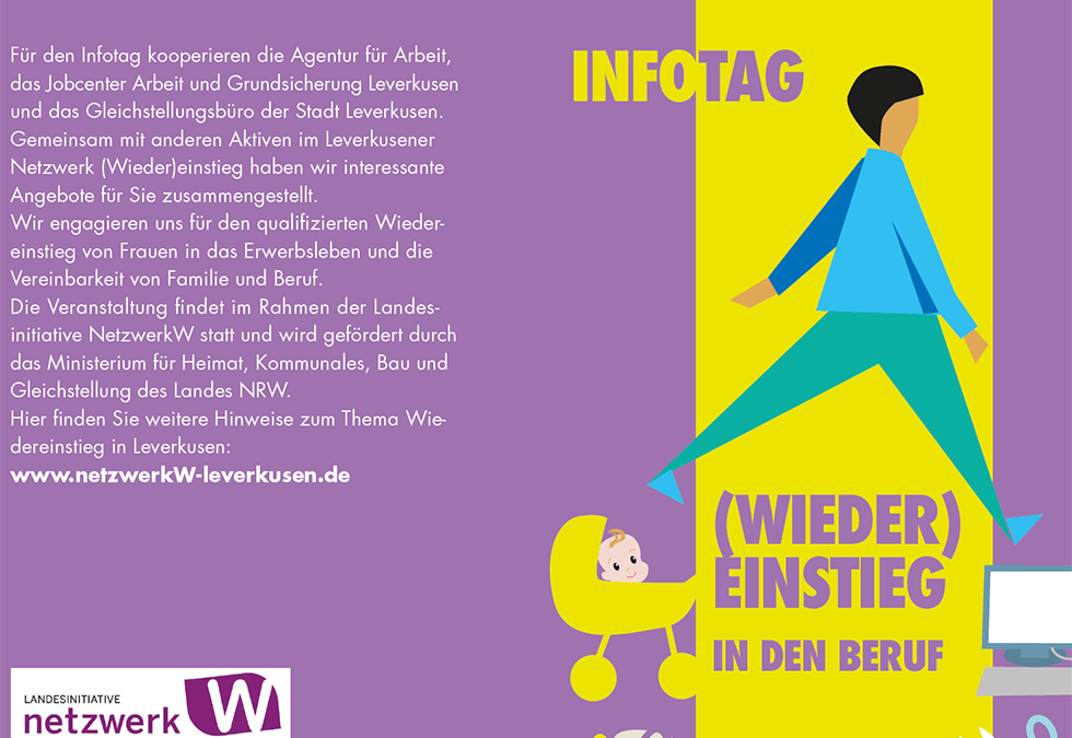 Infotag 2022: Wiedereinstieg in den Beruf