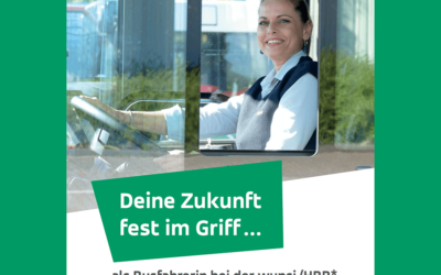 Busfahrerin bei der wupsi – Beruflicher Wiedereinstieg